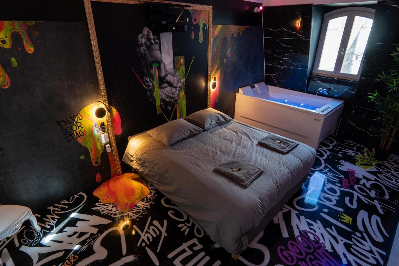 Capsule Art Deco - Jacuzzi - Netflix - Home Cinema - Arcade De Jeux & Nintendo Switch - 2 Chambres - Filet Suspendu Βαλενσιέν Εξωτερικό φωτογραφία
