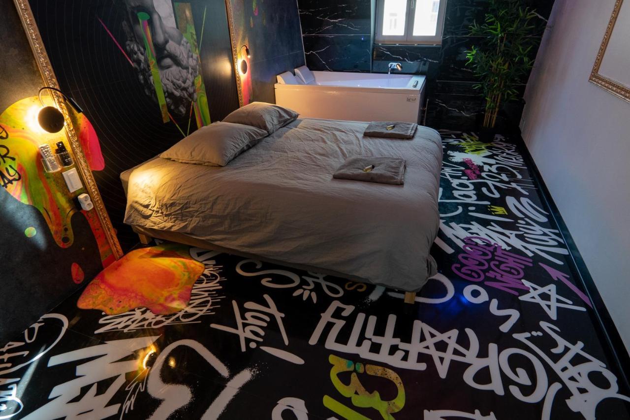 Capsule Art Deco - Jacuzzi - Netflix - Home Cinema - Arcade De Jeux & Nintendo Switch - 2 Chambres - Filet Suspendu Βαλενσιέν Εξωτερικό φωτογραφία