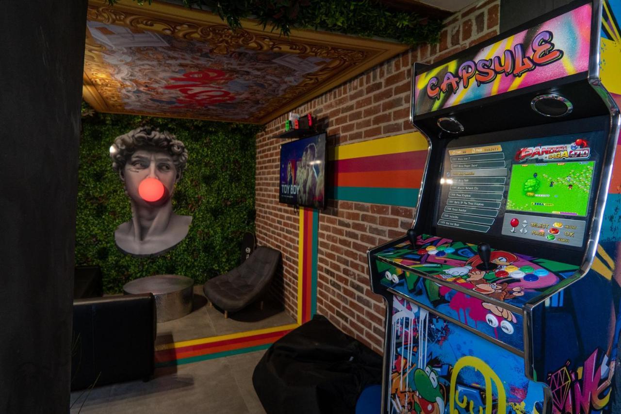 Capsule Art Deco - Jacuzzi - Netflix - Home Cinema - Arcade De Jeux & Nintendo Switch - 2 Chambres - Filet Suspendu Βαλενσιέν Εξωτερικό φωτογραφία